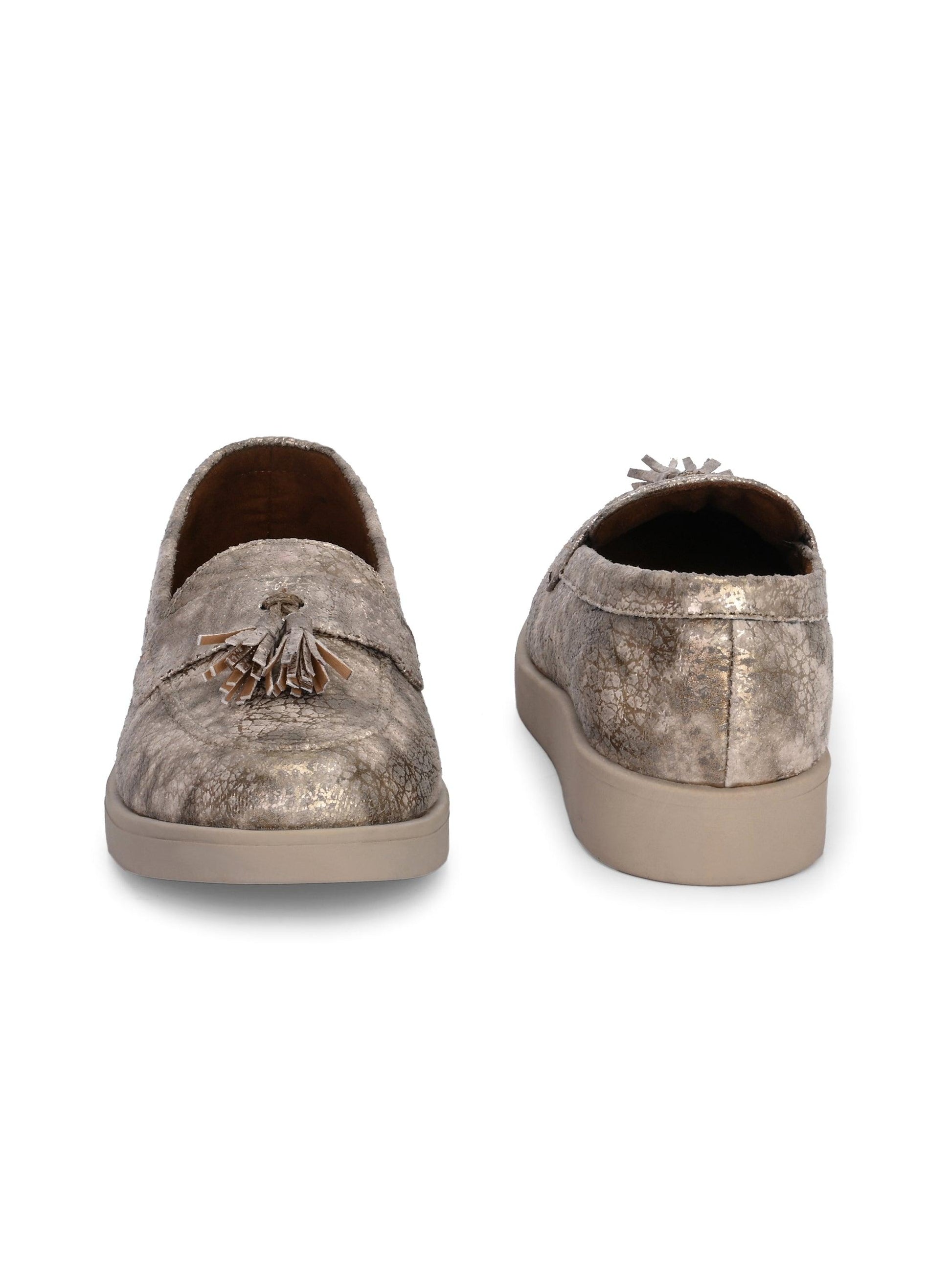 Shine-On Casual Loafers by Lady Boss