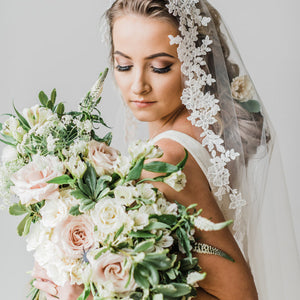 Ethereal Blush and White Styled Wedding