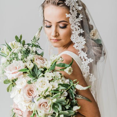 Ethereal Blush and White Styled Wedding