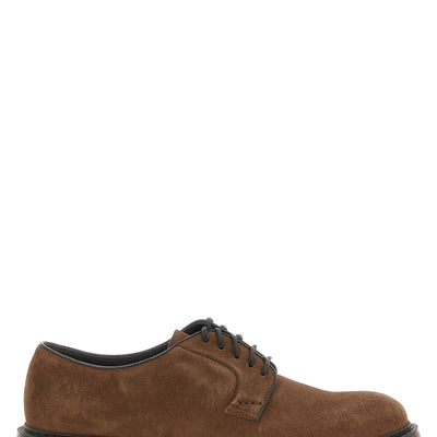 Doucal's Suede Lace Up