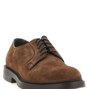 Doucal's Suede Lace Up