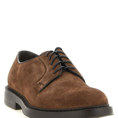 Doucal's Suede Lace Up