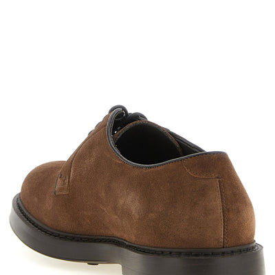 Doucal's Suede Lace Up