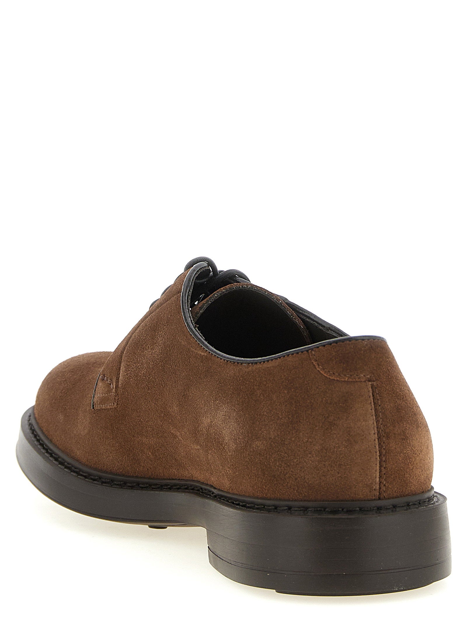 Doucal's Suede Lace Up