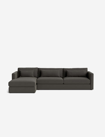 Charcoal Performance Linen