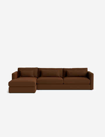 Chocolate Performance Linen