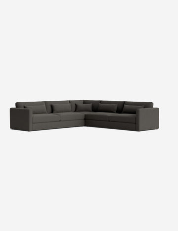 Charcoal Performance Linen