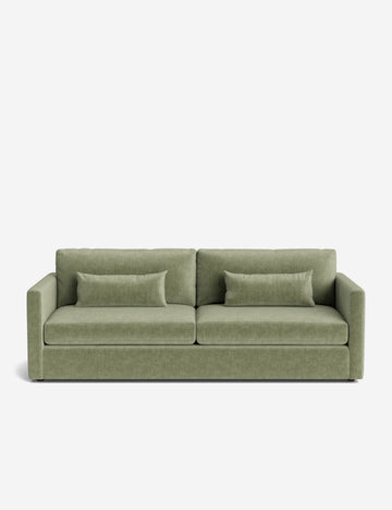 Sage Performance Striated Velvet
