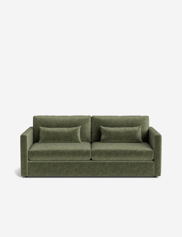 Moss Performance Striated Velvet