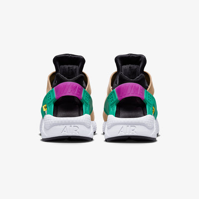 Nike | AIR HUARACHE PREMIUM  { SAIL/HEMP-BLACK-WHITE