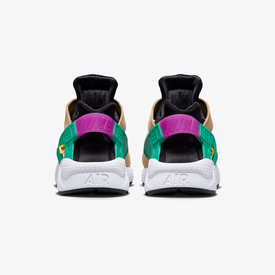 Nike | AIR HUARACHE PREMIUM  { SAIL/HEMP-BLACK-WHITE