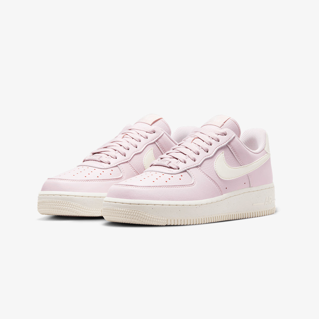 Nike | AIR FORCE 1 '07 { PLATINUM VIOLET/SAIL-COCONUT MILK-VOLT