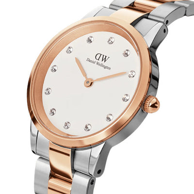 Daniel Wellington Iconic Link Lumine Eggshell White Dial Women 32mm DW00100358