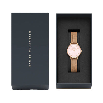 Daniel Wellington Petite Melrose Pearl Pink Mother-Of-Pearl Dial Women 28mm DW00100513