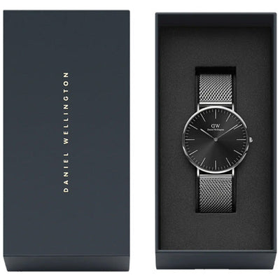 Daniel Wellington Classic Mesh Onyx Black Dial Men 40mm DW00100629