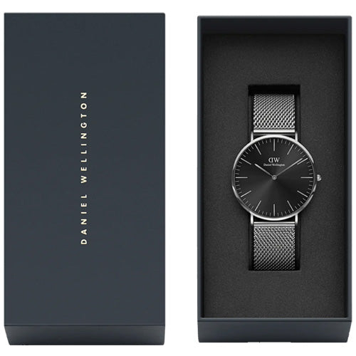 Daniel Wellington Classic Mesh Onyx Black Dial Men 40mm DW00100629