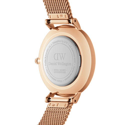 Daniel Wellington Petite Lumine Bezel Melrose Pink MOP Pink Mother-Of-Pearl Dial Women 28mm DW00100663