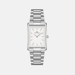 Bound Men Quartz White Dial Analog Stainless Steel Watch DW00100701