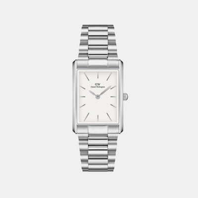 Bound Men Quartz White Dial Analog Stainless Steel Watch DW00100701