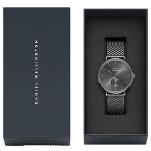 Daniel Wellington Classic Multi-Eye Mesh Graphite Graphite Sunray Dial Men 40mm DW00100712