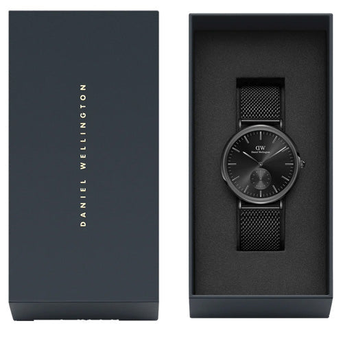 Daniel Wellington Classic Multi-Eye Ashfield Onyx Black Dial Men 40mm DW00100714