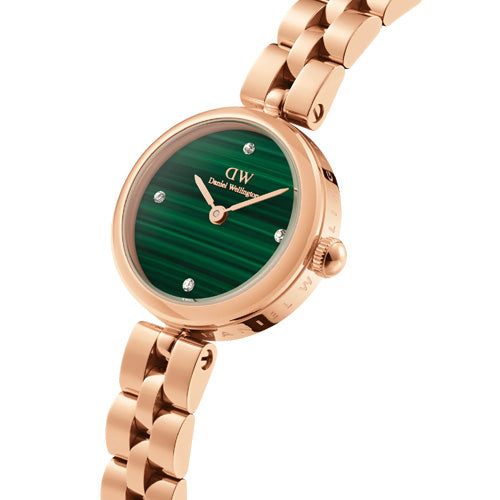 Daniel Wellington Elan Lumine Malachite Rose Gold Green Dial Women 22mm DW00100721