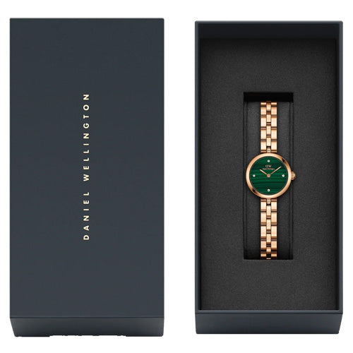 Daniel Wellington Elan Lumine Malachite Rose Gold Green Dial Women 22mm DW00100721