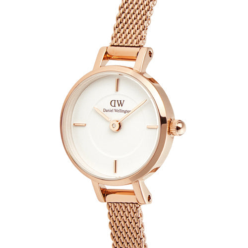 Daniel Wellington Petite Petite Mini Melrose White Dial Women 19mm DW00100744