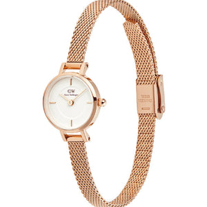 Daniel Wellington Petite Petite Mini Melrose White Dial Women 19mm DW00100744