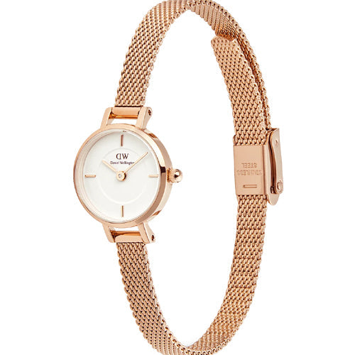 Daniel Wellington Petite Petite Mini Melrose White Dial Women 19mm DW00100744