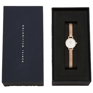 Daniel Wellington Petite Petite Mini Melrose White Dial Women 19mm DW00100744