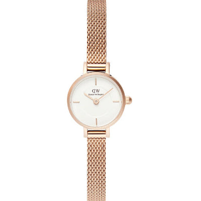 Daniel Wellington Petite Petite Mini Melrose White Dial Women 19mm DW00100744