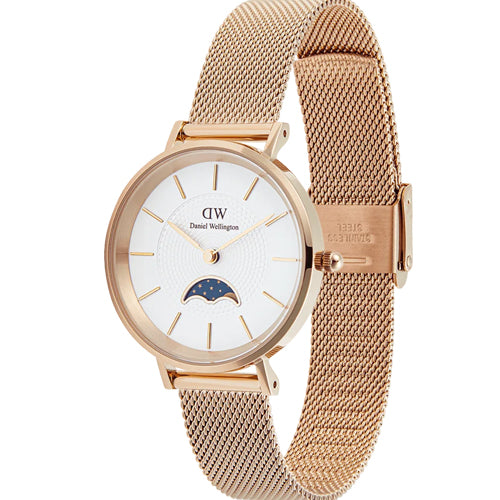 Daniel Wellington Petite Lune Melrose White Dial Women 32mm DW00100773