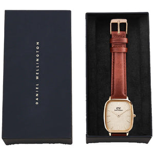 Daniel Wellington Marlon St Mawes Linen Rose Gold Linen Dial Men 36.3mm DW00100816