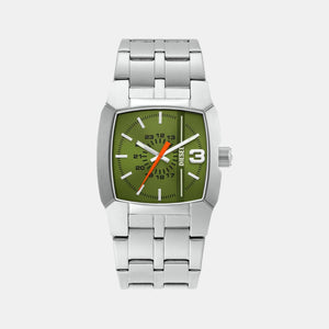 Cliffhanger Men Quartz Green Dial Analog Stainless Steel Watch DZ2150