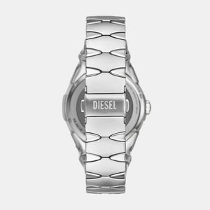 D-Sruptor Men Quartz Silver Dial Analog Stainless Steel Watch DZ2212
