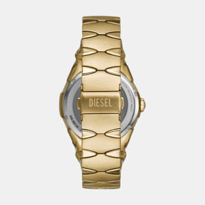 D-Sruptor Men Quartz Silver Dial Analog Stainless Steel Watch DZ2214