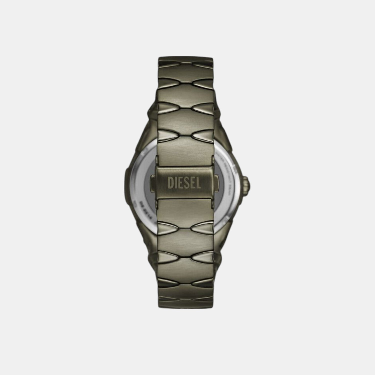D-Sruptor Men Quartz Silver Dial Analog Stainless Steel Watch DZ2215