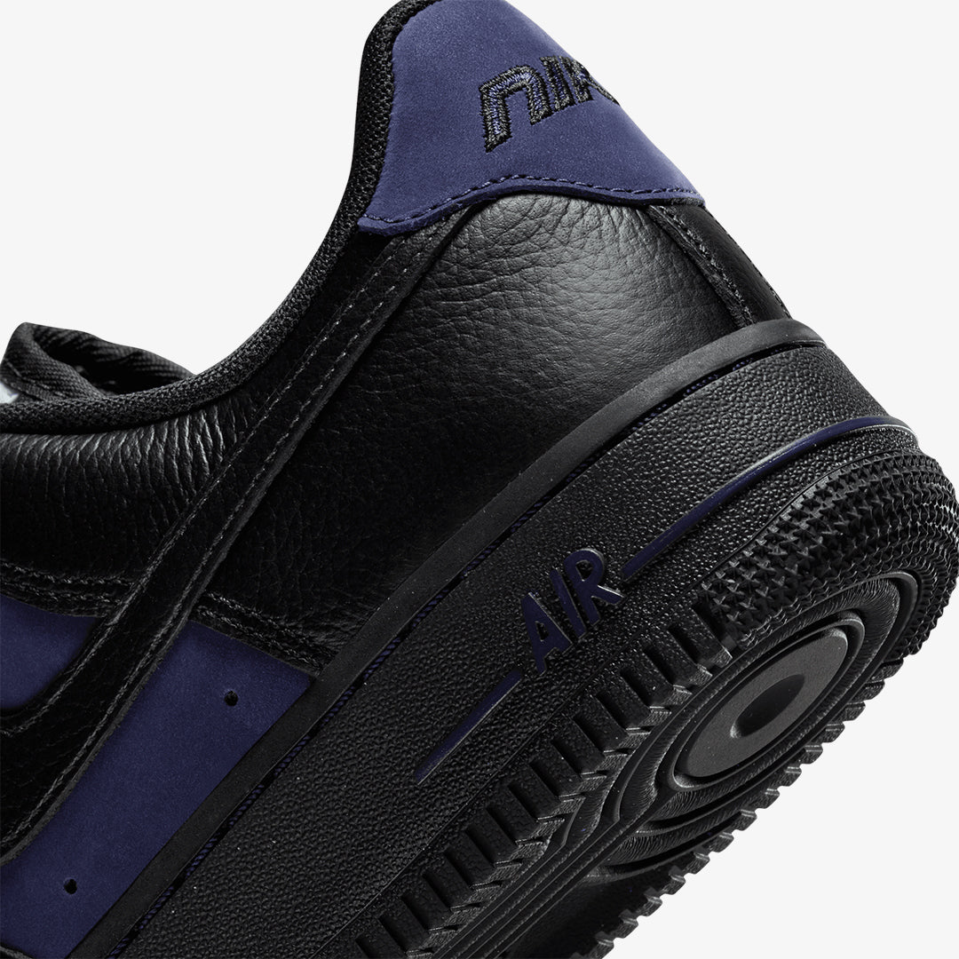 Nike | AIR FORCE 1 '07 LX { PURPLE INK/BLACK-BLACK