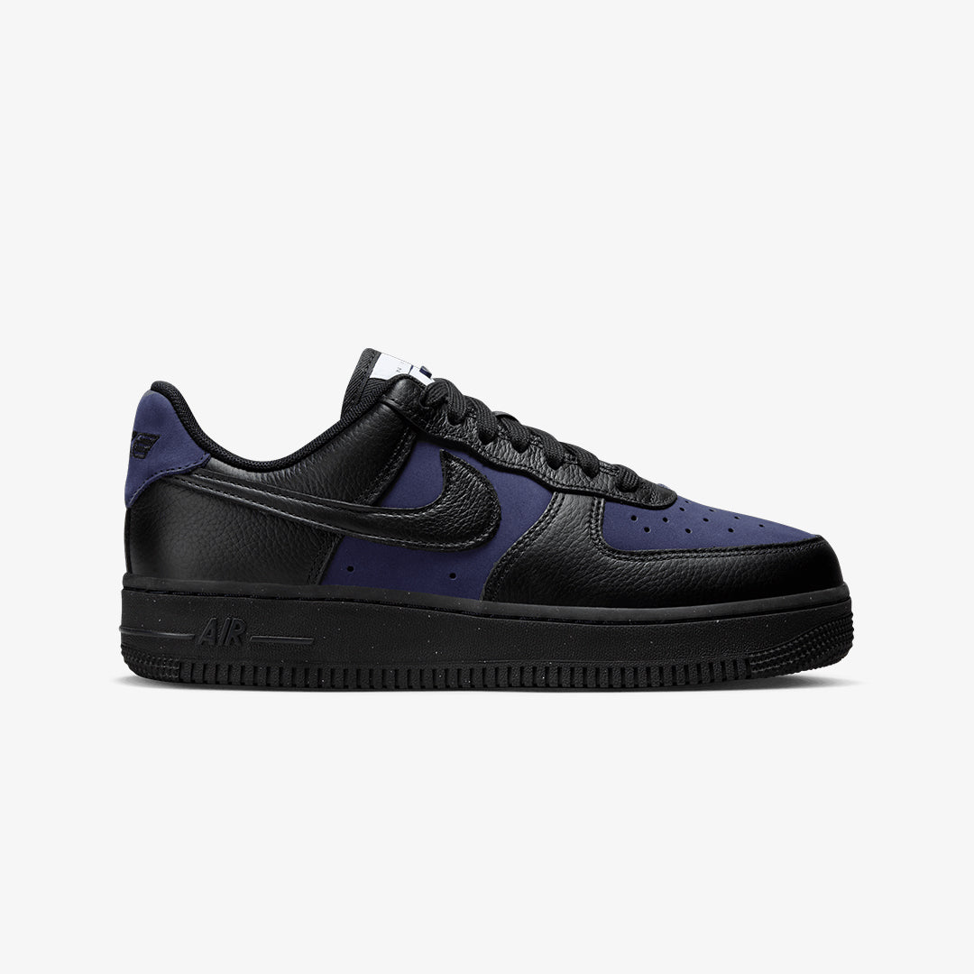 Nike | AIR FORCE 1 '07 LX { PURPLE INK/BLACK-BLACK