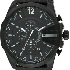 Diesel Mega Chief Black Dial Men 59mm