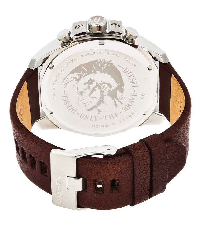 Diesel Mega Chief Grey Dial Men 59mm