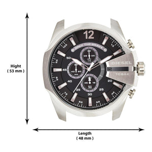 Diesel Mega Chief Grey Dial Men 59mm