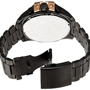 Diesel Mega Chief Black Dial Men 51mm