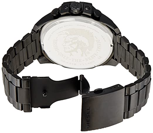 Diesel Mega Chief Red Dial Men 51mm
