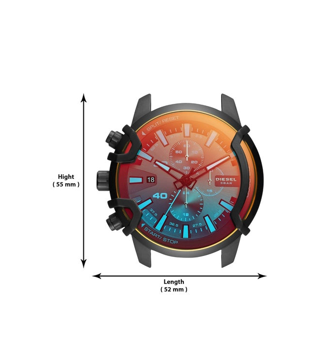 Diesel Griffed Blue Dial Men 46mm