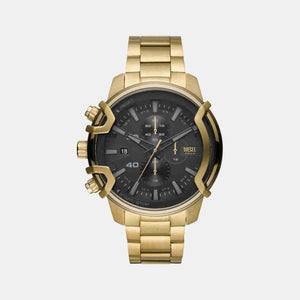 Griffed Men Quartz Black Dial Chronograph Stainless Steel Watch DZ4522