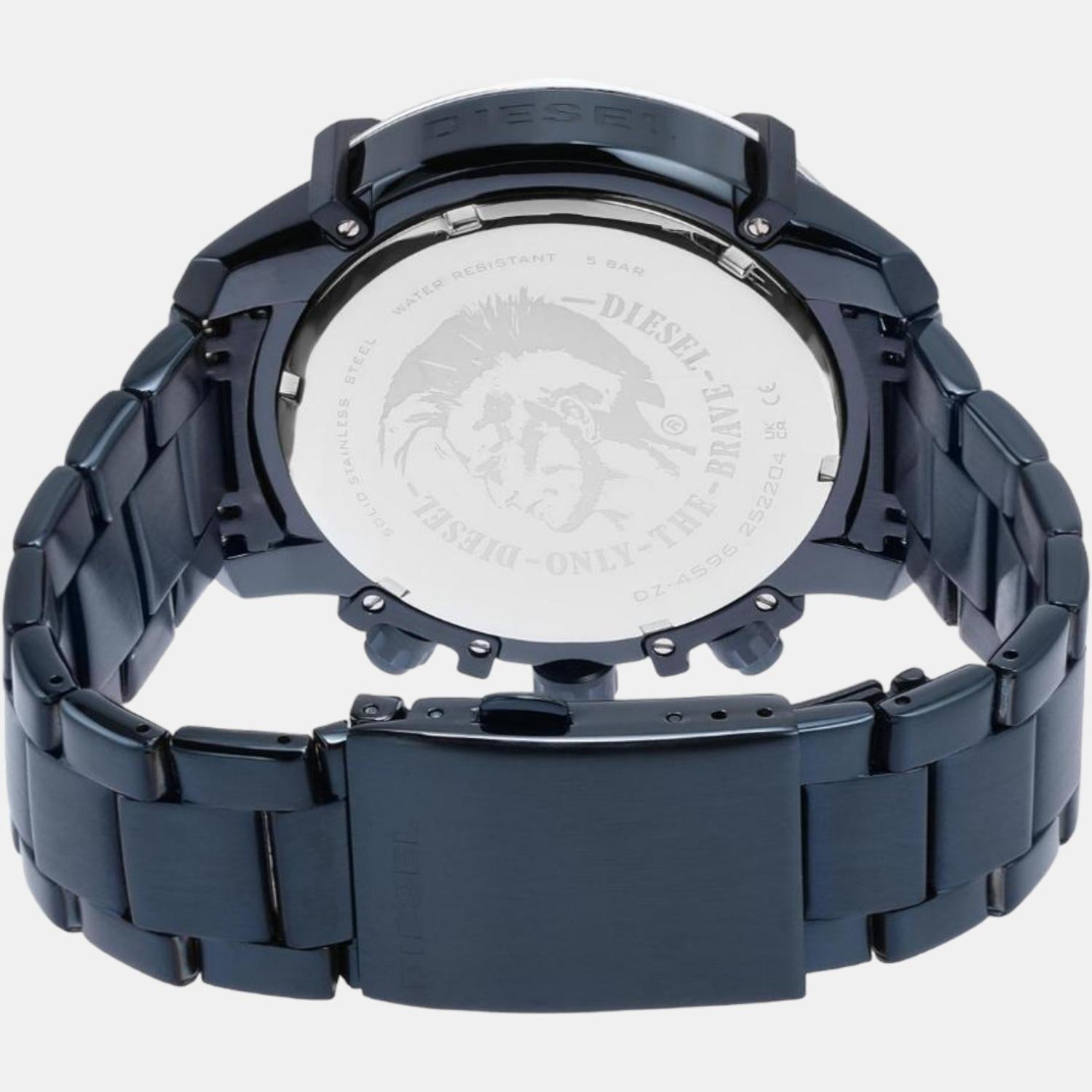 Griffed Men Quartz Blue Dial Chronograph Stainless Steel Watch DZ4596