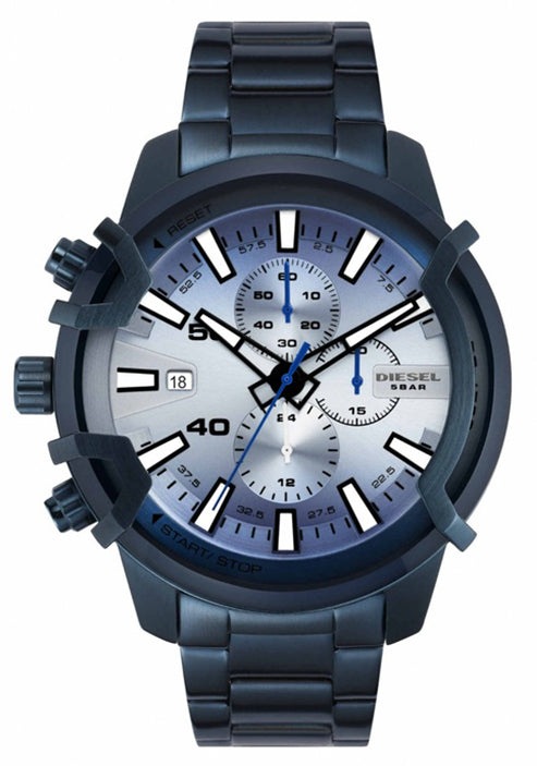 Diesel Griffed Silver Dial Men 48mm