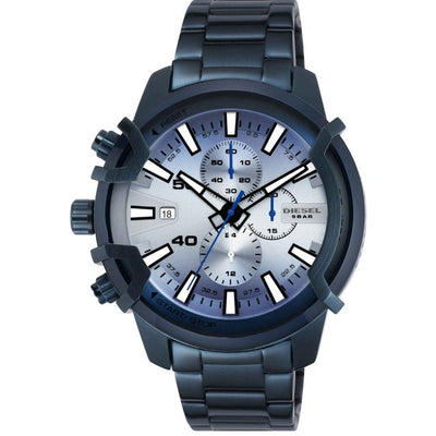 Diesel Griffed Silver Dial Men 48mm